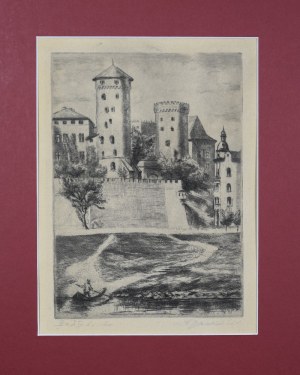 Jan Kazimierz DZIELIŃSKI (1895-1955), Baszty Wawelu