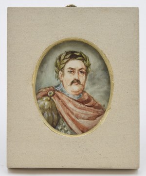 Anna MENEL-KUBICKA (1920-2007), Król Jan III Sobieski - miniatura