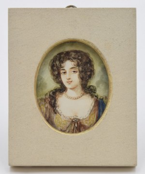 Anna MENEL-KUBICKA (1920-2007), Marysieńka Sobieska - miniatura