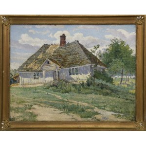 Painter unspecified, Country manor house