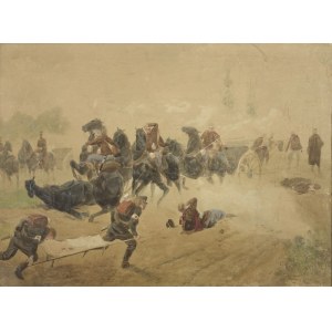 Wojciech KOSSAK - according to, Battle