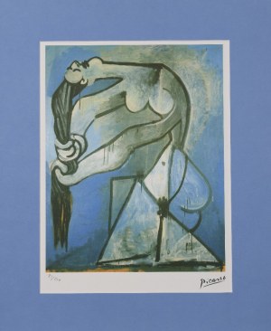 Pablo PICASSO (1881-1973), Nude Wringing Her Hair, 1952