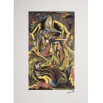 Jackson POLLOCK (1912-1956), Kompozycja z kobietą