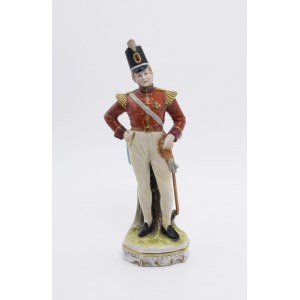 Ernst BOHNE & SÖHNE, Figurka porcelanowa - Żołnierz