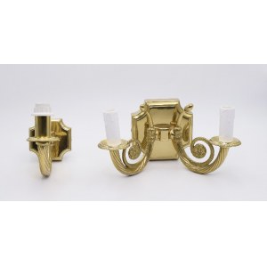 A pair of wall sconces á la Empire