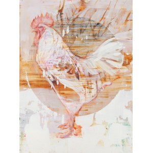 Radek Szlaga (1979, Gliwice), Rooster dalla serie Baldessari's Tips, 2020.