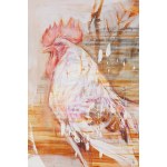 Radek Szlaga (1979, Gliwice), Rooster dalla serie Baldessari's Tips, 2020.