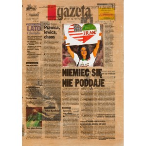 Wojciech Zasadni (b. 1971, Łęck), Gazeta Wyborcza, 1999