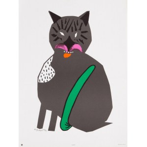 proj. Henryk TOMASZEWSKI (1914-2005), Kot, 1977