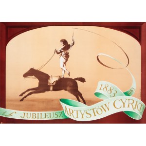 proj. Tomasz SZULECKI, Jubileusz Artystów Cyrku, 1883-1983