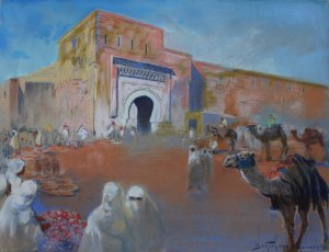 Abraham Behrmann, Marrakesz
