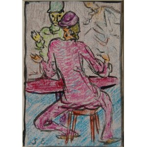 Stanislaw Eleszkiewicz, Zwei Freunde in einem Café