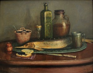 Juri Gurin, Martwa natura z jesiotrem