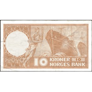 Norway. 10 Kroner 1972