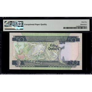 Solomon Islands. 50 Dollars 1986