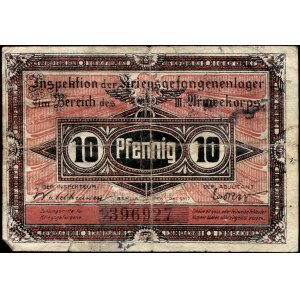 Germany. Army Corps 10 Pfennig 1917