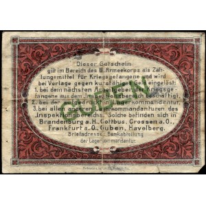 Germany. Army Corps 10 Pfennig 1917