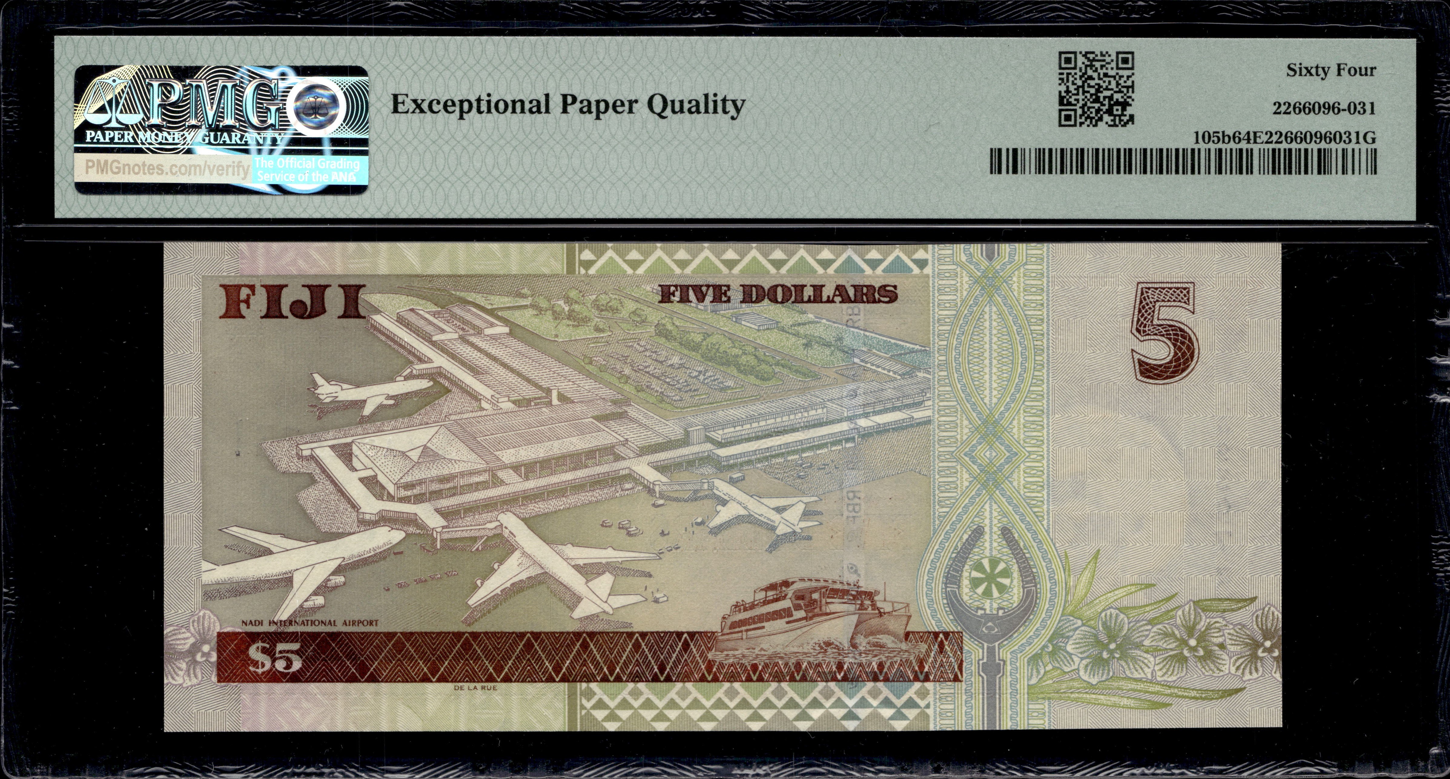 Fiji. 5 Dollars 2002 - Online auction / Online bidding - Price - OneBid