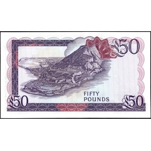 Gibraltar. 50 Pounds 1986