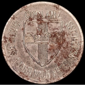 Germany. Coblenz 25 Pfennig 1918