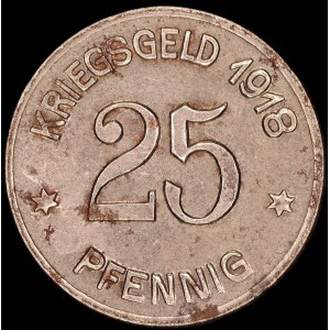 Germany. Coblenz 25 Pfennig 1918