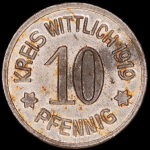 Germany. Wittlich 10 Pfennig 1919