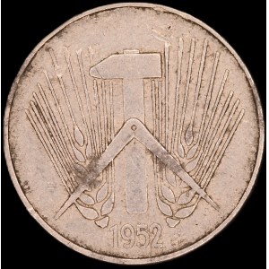 Germany. DDR 10 Pfennig 1952 A Berlin