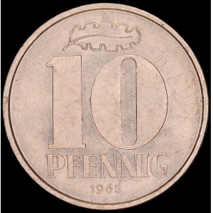 Germany. DDR 10 Pfennig 1965 A Berlin
