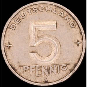 Germany. DDR 5 Pfennig 1950 A Berlin