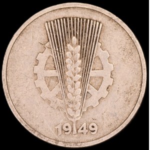Germany. DDR 10 Pfennig 1949 A Berlin