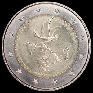 Monaco. 2 Euros 2013 Admission to United Nations