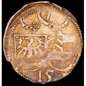 Germany. Königstein 1 Pfennig 1515 Silver