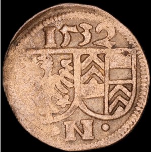 Germany. Königstein 1 Pfennig 1532 Silver