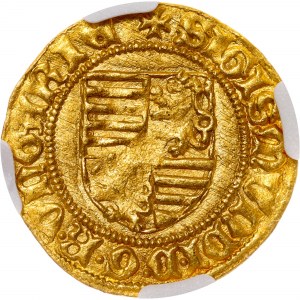Hungary - Sigismund (1387 - 1437) Goldgulden Kaschau