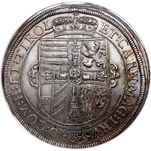 House of Habsburg - Archduke Maximilian (1602-1618) Thaler ND 1604 or 1606 Hall