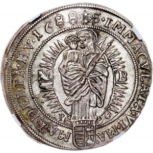 House of Habsburg - Leopold I. (1657-1705) XV Kreuzer 1688 NB PO