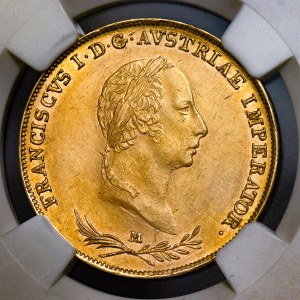 Franz I. (1792 -1835) Souverain d'Or 1828 M