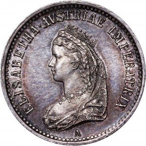 Franz Joseph I. (1848-1916) Coronation Silver Token 1867 A