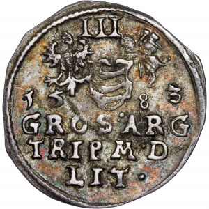 Poland - Stefan Batory. Trojak (3 grosze) 1583 Vilnius