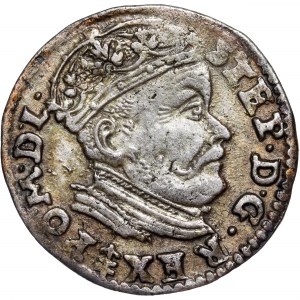Poland - Stefan Batory. Trojak (3 grosze) 1585 Vilnius