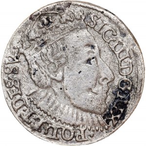 Poland - Sigismund III Vasa Groschen (Trojak) 1588 ID