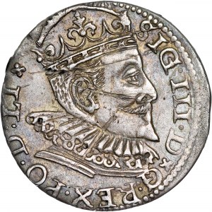 Poland - Sigismund III Vasa Groschen (Trojak) 1594 Riga