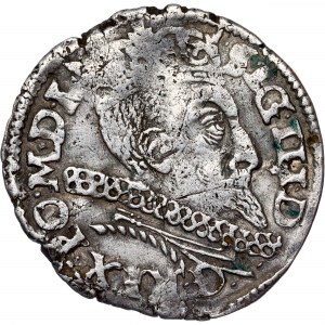 Poland - Sigismund III Vasa Groschen (Trojak) 1597 IF HR