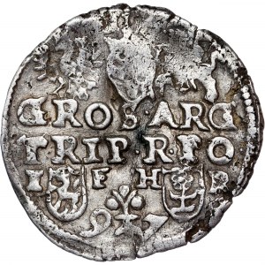 Poland - Sigismund III Vasa Groschen (Trojak) 1597 IF HR