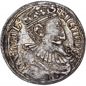 Poland - Sigismund III Vasa Groschen (Trojak) 1597 Olkusz