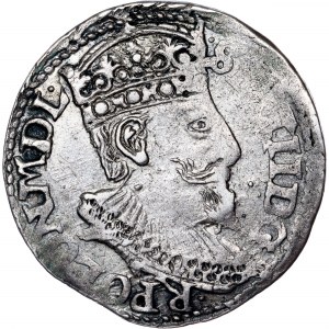 Poland - Sigismund III Vasa Groschen (Trojak) 1597 Olkusz