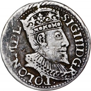 Poland - Sigismund III Vasa Groschen (Trojak) 1598 Olkusz