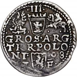 Poland - Sigismund III Vasa Groschen (Trojak) 1598 Olkusz