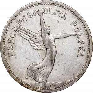 Poland - II Republic 5 Zloty 1928 Nike