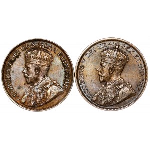 Canada - George V, One Cent 1915 and 16